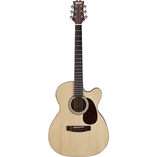Mitchell T313CE Solid Spruce Top Auditorium Acoustic-Electric Guitar