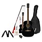 Fender CC-60S Concert Acoustic Guitar Pack Black thumbnail