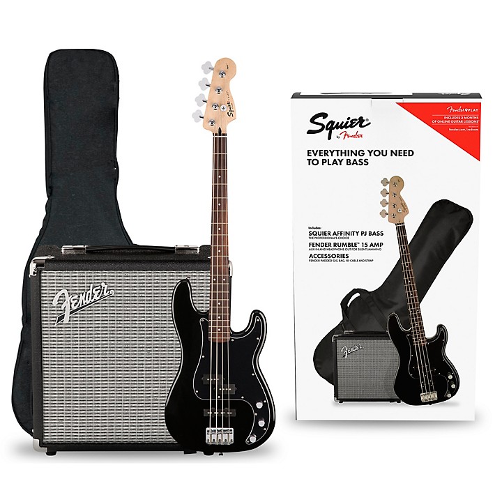 squier bass guitar center