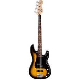 Squier Affinity PJ Bass Pack with Fender Rumble 15G Amp Brown Sunburst