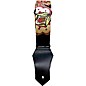 Get'm Get'm Casanova Guitar Strap Black 2 in.