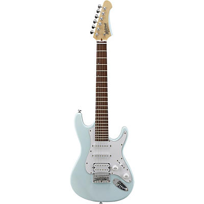 Mitchell Td100 Short-Scale Electric Guitar Powder Blue 3-Ply White Pickguard for sale