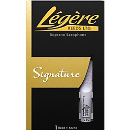 Legere Reeds Signature Series Soprano Saxophone Reed 3.25 Legere Reeds Signature Series Soprano Saxophone Reed 3.75