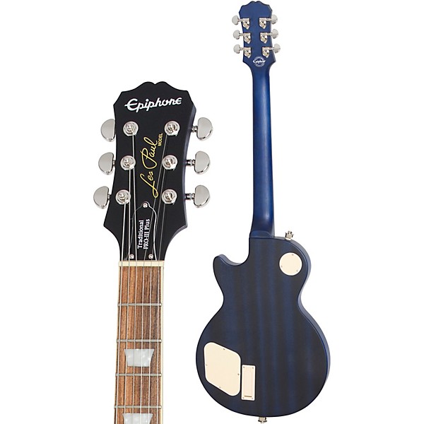 Open Box Epiphone Les Paul Traditional PRO-III Plus Limited Edition Electric Guitar Level 1 Ocean Blue