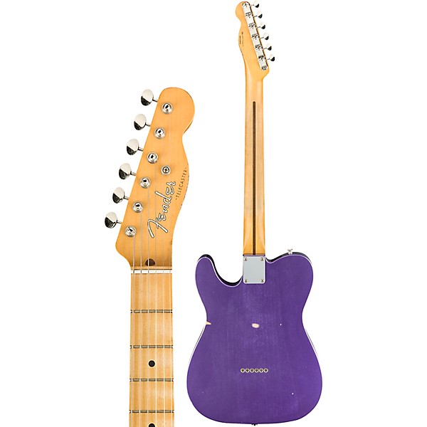 Open Box Fender Road Worn '50s Telecaster Limited Edition Electric Guitar Level 2 Purple Metallic 194744325083