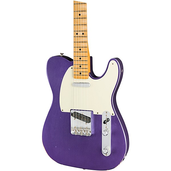 Open Box Fender Road Worn '50s Telecaster Limited Edition Electric Guitar Level 2 Purple Metallic 194744325083