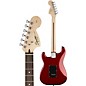 Open Box Squier Affinity Series Stratocaster HSS Electric Guitar Pack with Fender Frontman 15G Amp Level 1 Candy Apple Red