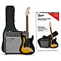 Squier Affinity Series Stratocaster HSS Electric Guitar Pack with Fender Frontman 15G Amp Brown Sunburst thumbnail