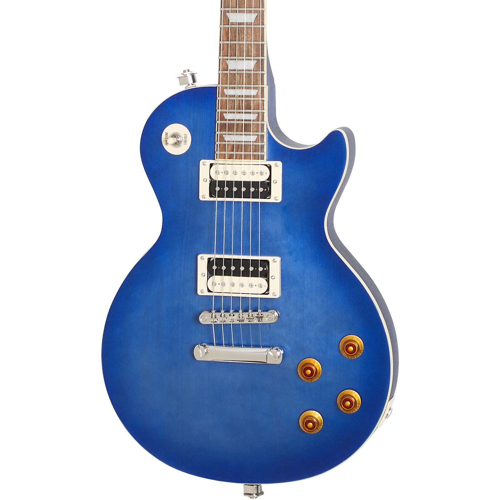 epiphone les paul traditional pro iii pelham blue