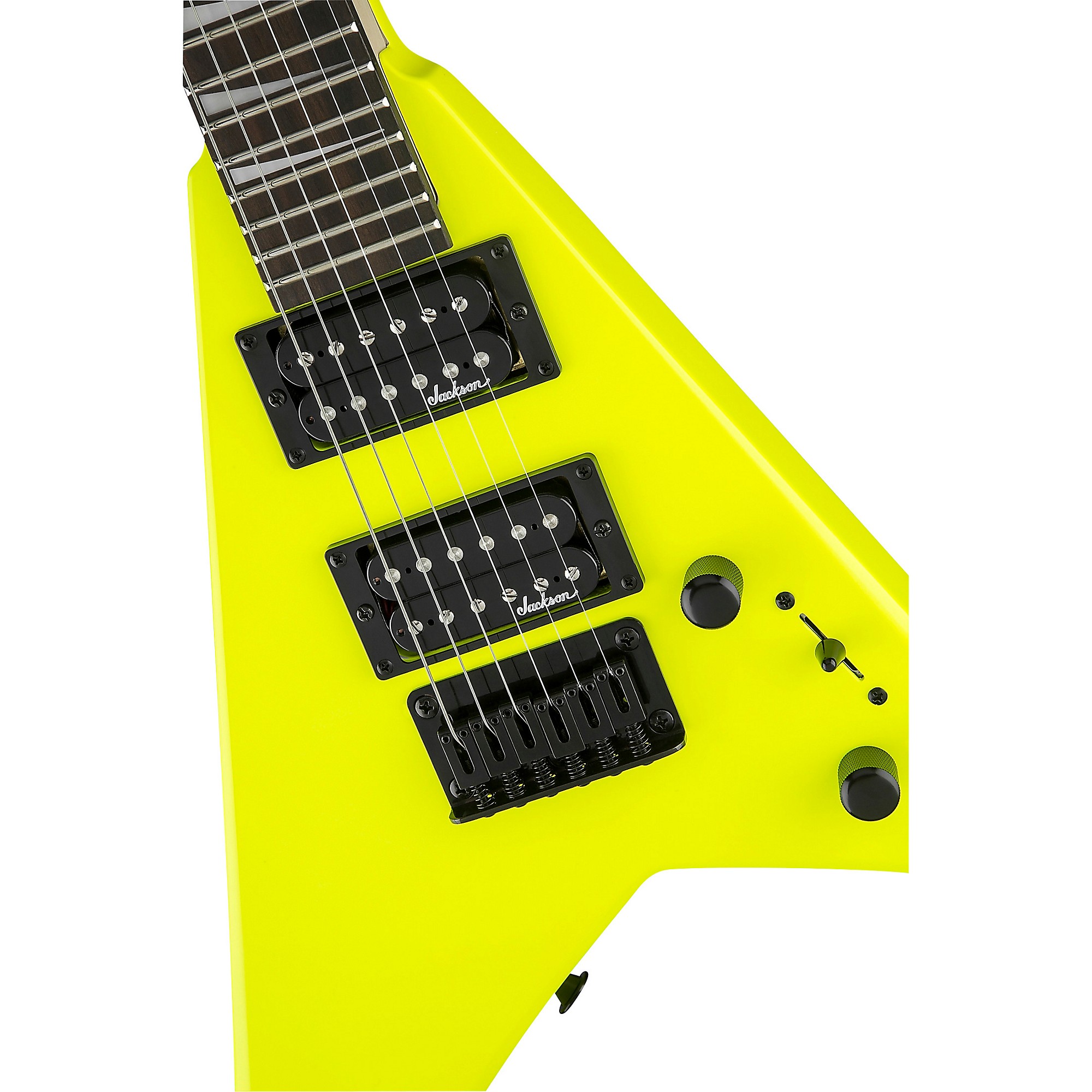 Open Box Jackson JS1X Randy Rhoads Minion Electric Guitar Neon