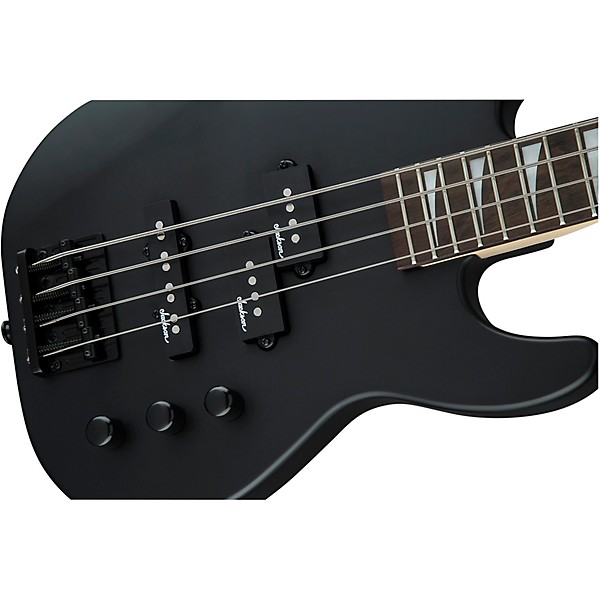 Jackson Concert Bass Minion JS1X Short-Scale Bass Guitar Satin Black