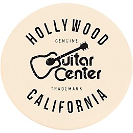 Guitar Center Hollywood Single Round Stone Coaster