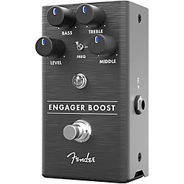 Open Box Fender Engager Boost Guitar Effects Pedal Level 1