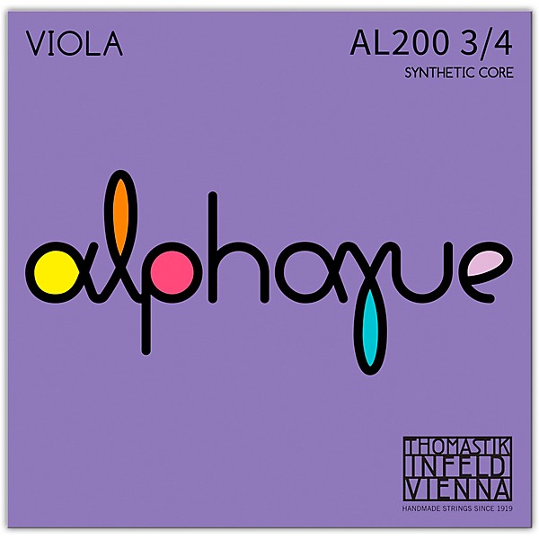 Thomastik Alphayue Series Viola String Set 14 in., Medium