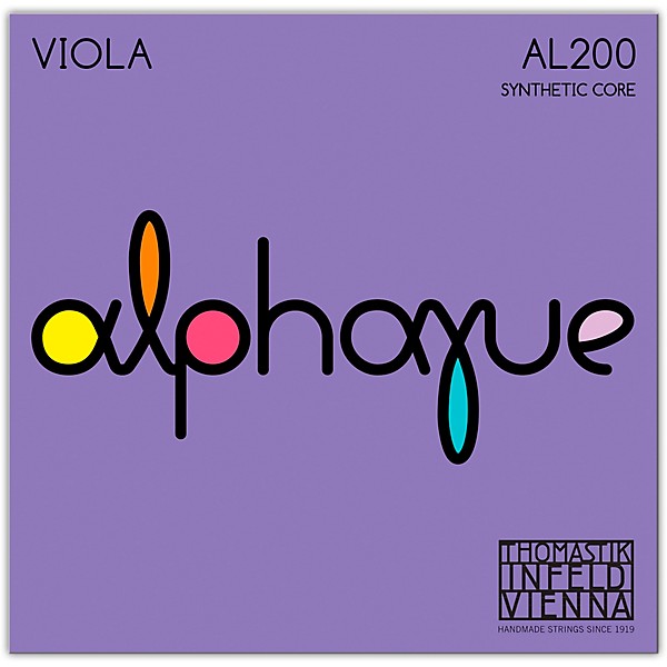 Thomastik Alphayue Series Viola String Set 15+ in., Medium