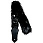 Get'm Get'm Faux Fur Guitar Strap Black 2 in. thumbnail