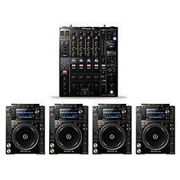 Pioneer DJ DJ Package with DJM-900NXS2 Mixer and XDJ-1000MKII