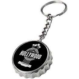 Guitar Center Hollywood Bottle Cap Opener Keychain