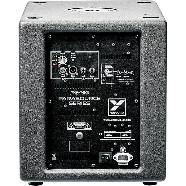Yorkville PS12S 12" Powered Subwoofer