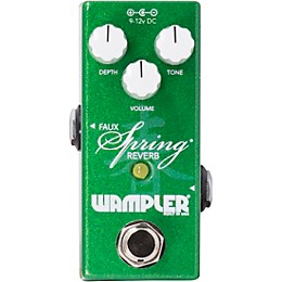 Open Box Wampler Mini Faux Spring Reverb Effects Pedal Level 1