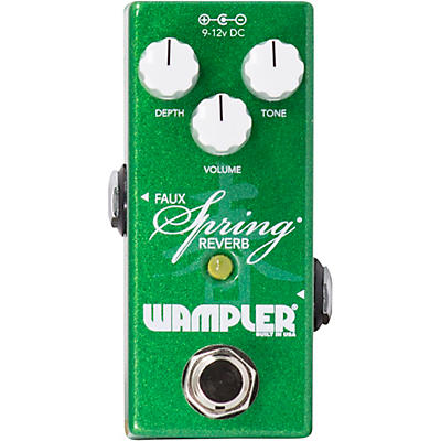 Wampler Mini Faux Spring Reverb Effects Pedal for sale