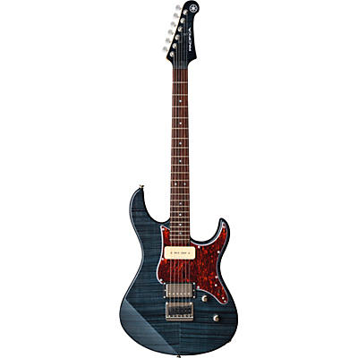 Yamaha Pacifica 611 Hardtail Electric Guitar Transparent Black for sale