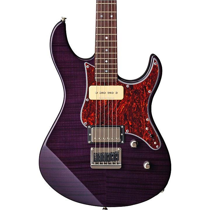 Yamaha Pacifica 611 Hardtail Electric Guitar Transparent Purple 