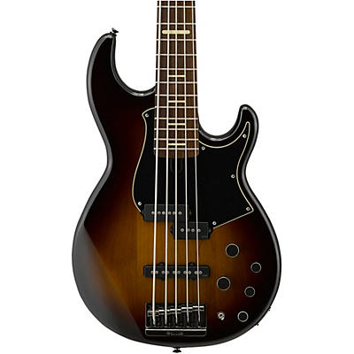 Yamaha Bb735a 5-String Electric Bass Dark Brown Sunburst for sale
