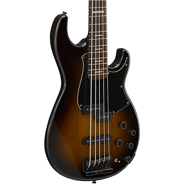 Yamaha BB735A 5-String Electric Bass Dark Brown Sunburst