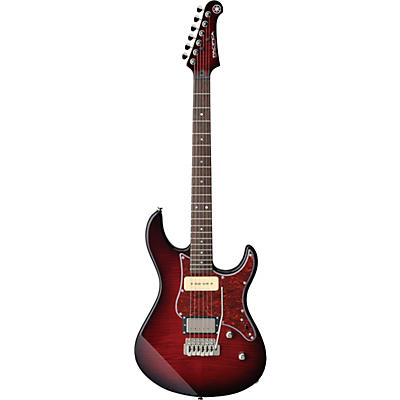 Yamaha Pacifica 611 Tremolo Electric Guitar Dark Red Burst for sale
