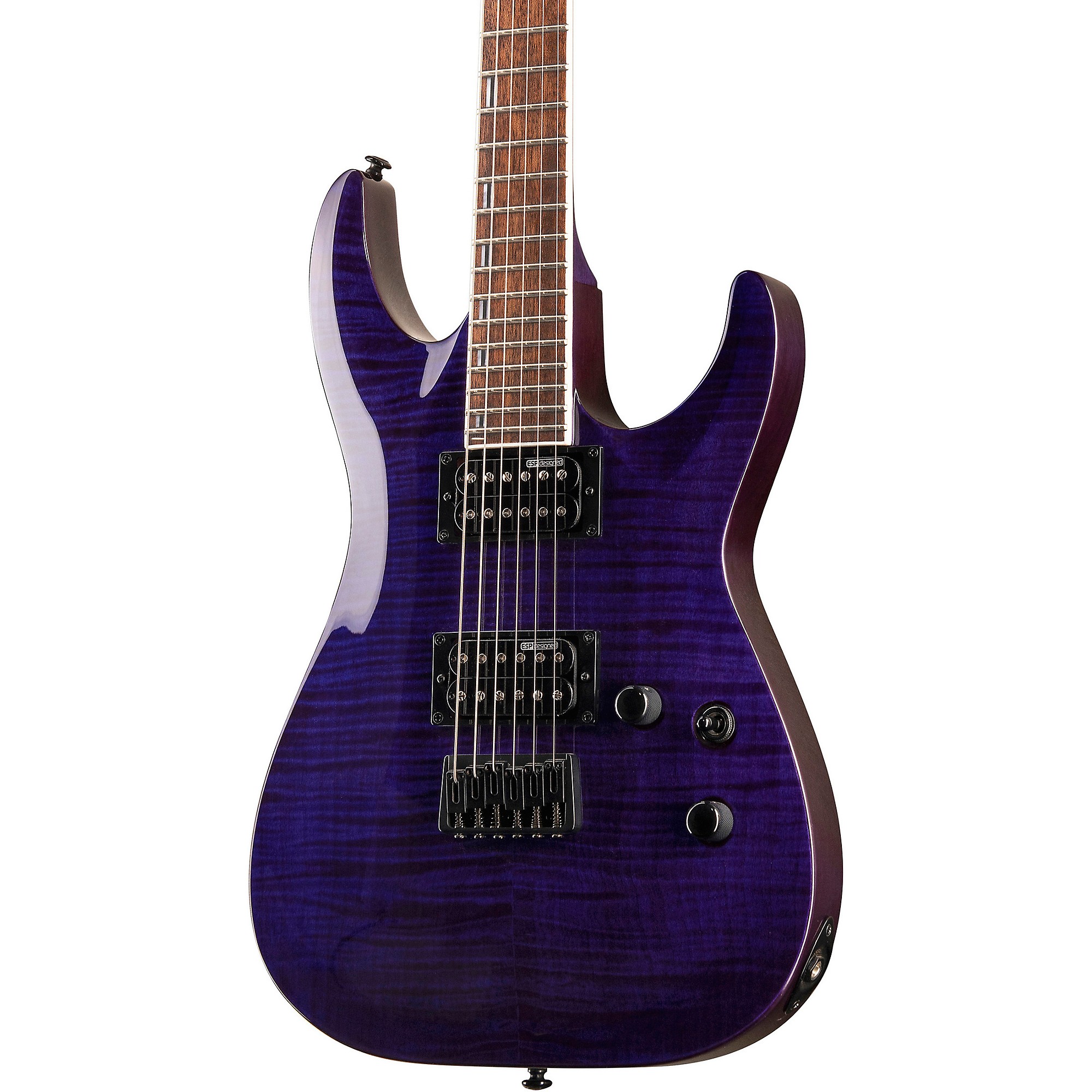 ESP LTD H-200FM Electric Guitar See-Thru Purple | Guitar Center