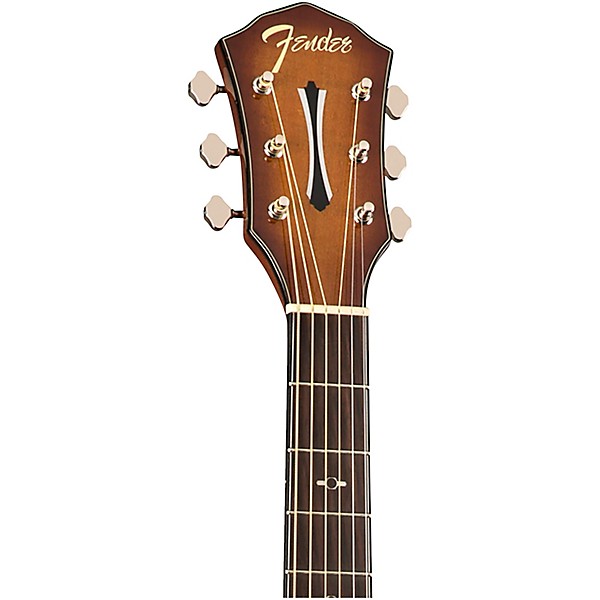 Fender FA-345CE Auditorium Acoustic-Electric Guitar 3-Tone Tea Burst