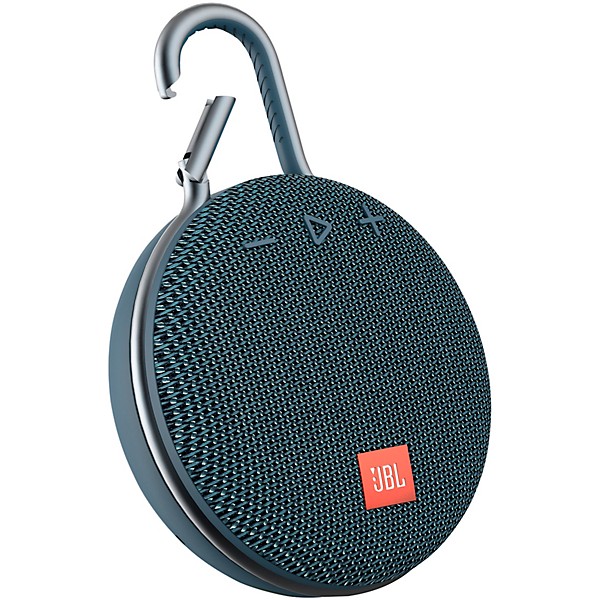 Open Box JBL Clip 3 Waterproof Portable Bluetooth Speaker Level 1 Blue
