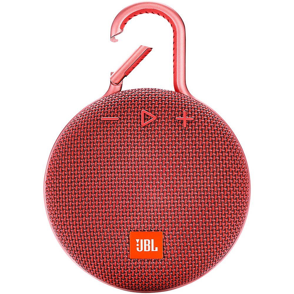 Jbl Clip 3 Waterproof Portable Bluetooth Speaker Red