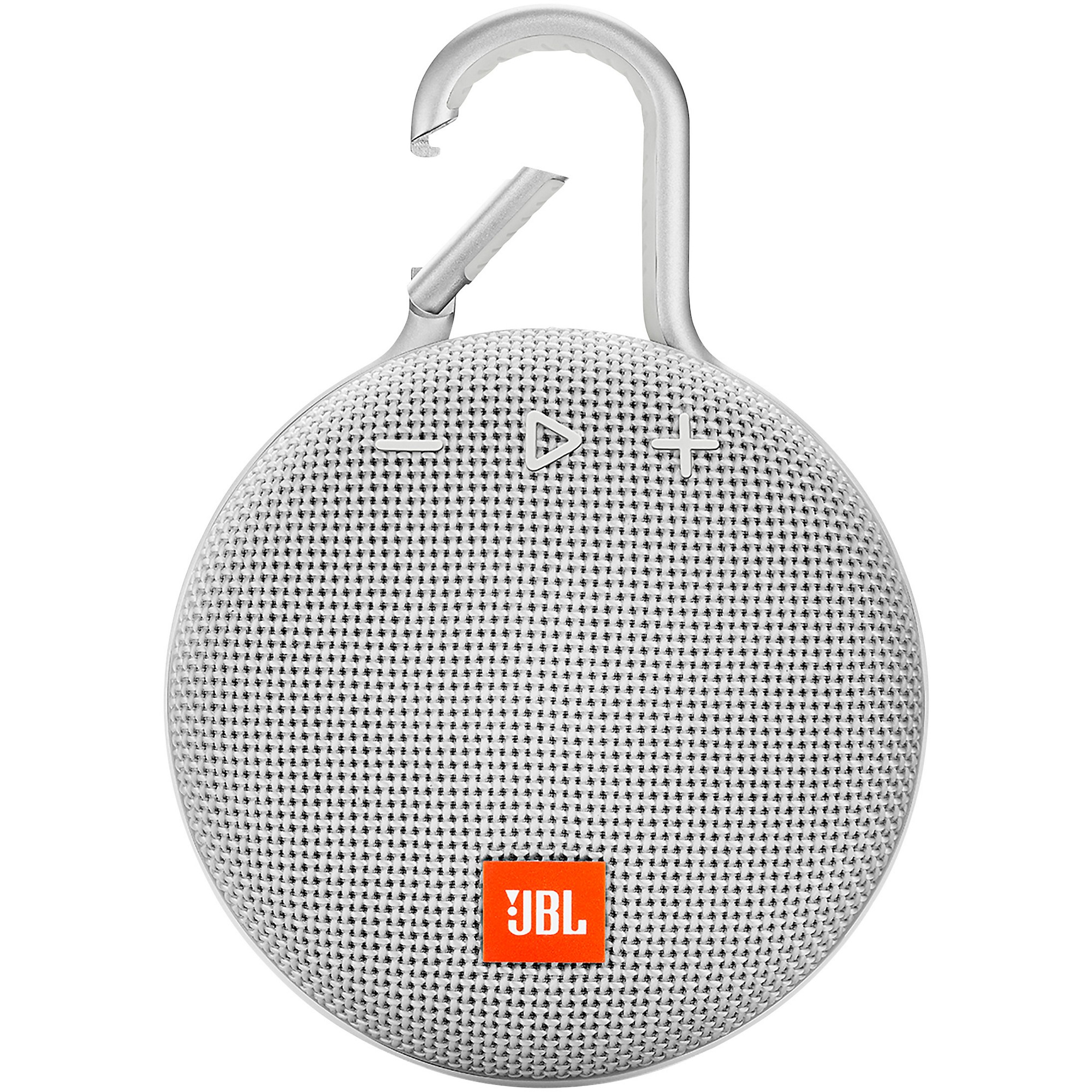 JBL Clip 3 Waterproof Portable Bluetooth Speaker White | Guitar