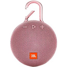 JBL Clip 3 Waterproof Portable Bluetooth Speaker Pink