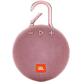 JBL Clip 3 Waterproof Portable Bluetooth Speaker Pink