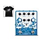 EarthQuaker Devices Avalanche Run V2 Reverb/Delay Effects Pedal and Octoskull T-Shirt Large Black thumbnail