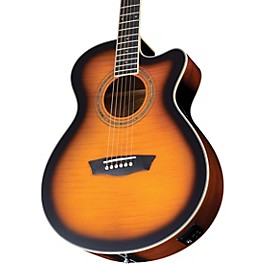 Washburn EA15 Festival Series Acoustic-Electric Guita... Washburn EA15 Festival Series Acoustic-Electric Guitar Tobacco Burst