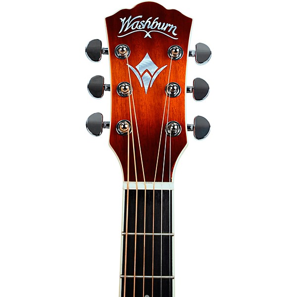 Washburn EA15 Festival Series Acoustic-Electric Guitar Iced Tea Burst