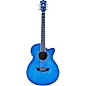 Washburn EA15 Festival Series Acoustic-Electric Guitar Transparent Blue