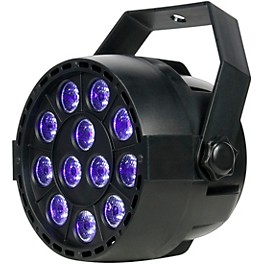 Eliminator Lighting Mini PAR UV LED Black Light Black