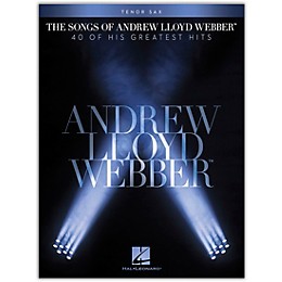 Hal Leonard The Songs of Andrew Lloyd Webber for Tenor Sax Instrumental Songbook