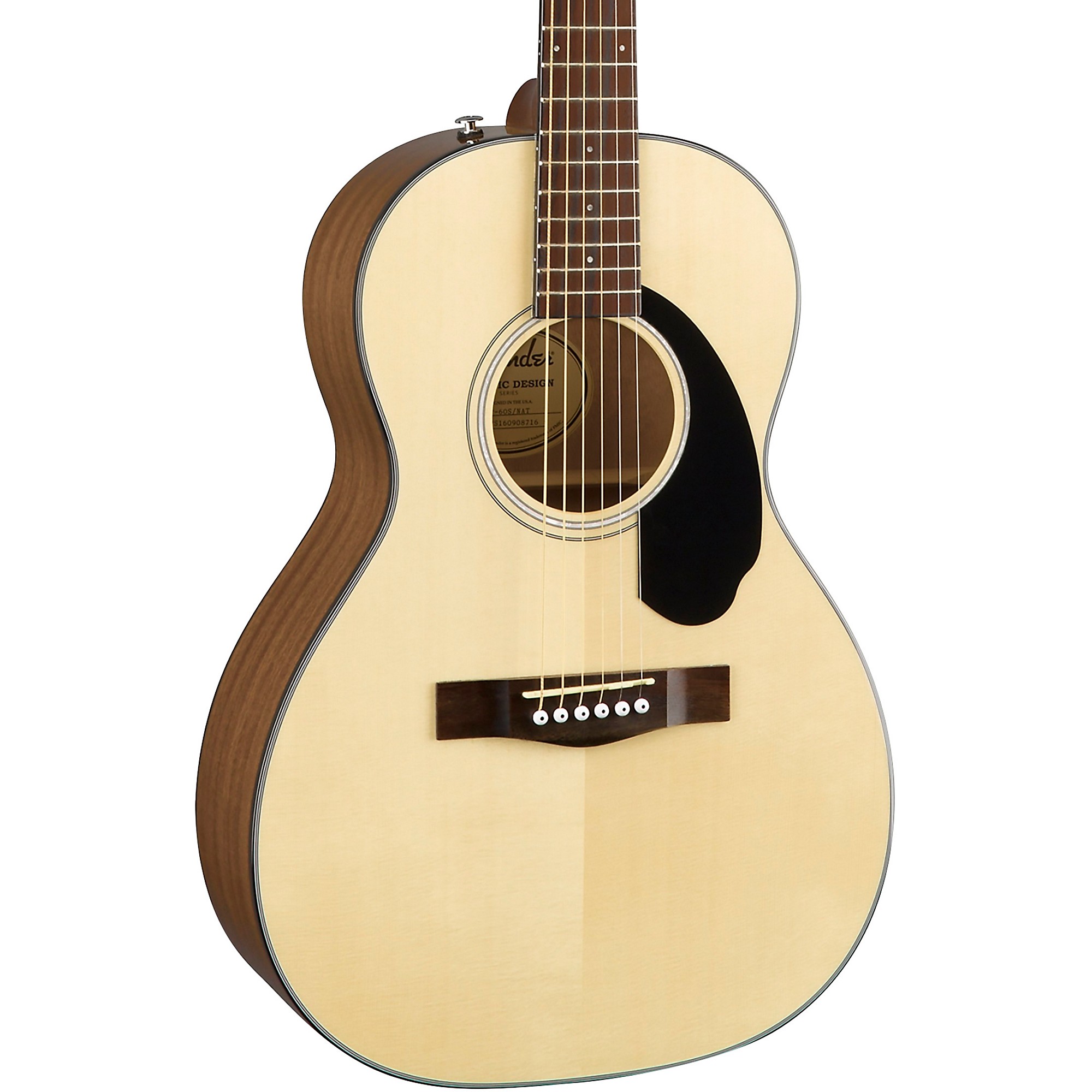 Fender CP-60S Parlor Acoustic Guitar Natural | Guitar Center