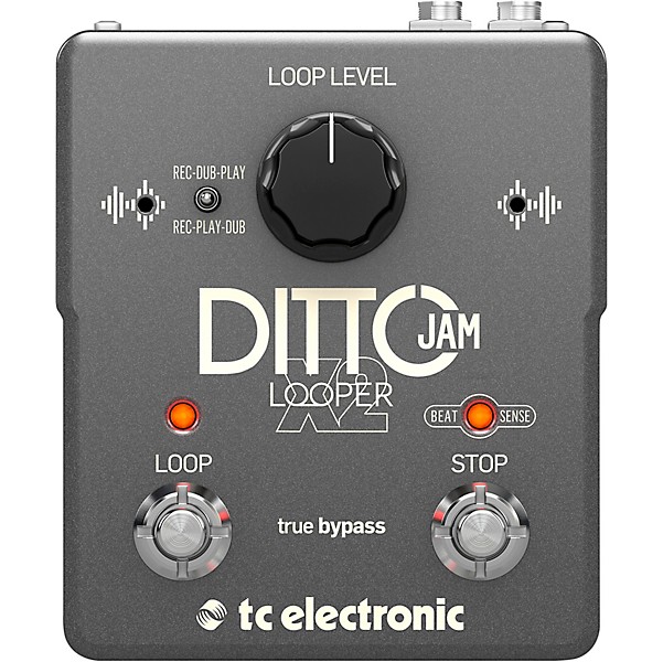 Open Box TC Electronic Ditto Jam X2 Looper Effects Pedal Level 2 Regular 190839495389