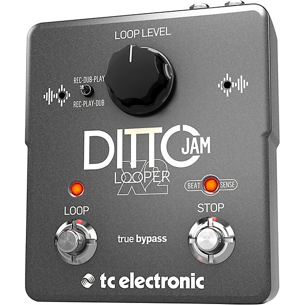 Open Box TC Electronic Ditto Jam X2 Looper Effects Pedal Level 2 Regular 190839778260