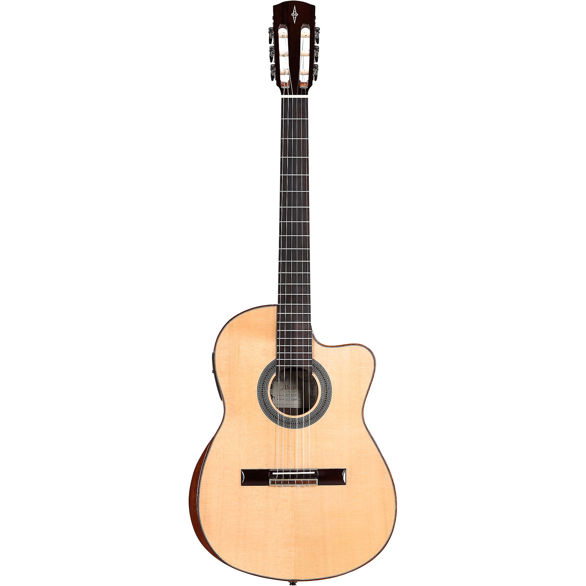 ▲ Andalusia チェロ AC-30C Alvarez CC7HCEAR Cadiz Classical Hybrid Acoustic-Electric