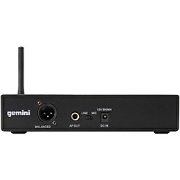 Gemini UHF-6100HL Single Headset With Detachable Lavalier System, 512-537.5mHz