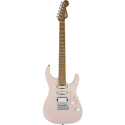 Charvel Pro-Mod Dk24 Hss 2Pt Cm Electric Guitar Satin Shell Pink for sale