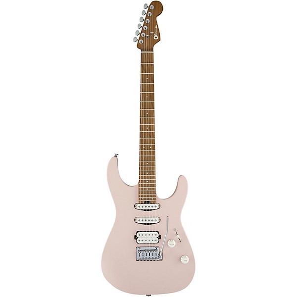 Charvel Pro-Mod DK24 HSS 2PT CM Electric Guitar Satin Shell Pink
